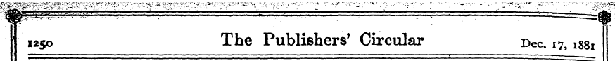1250 The Publishers' Circular p ec. i 7 ...