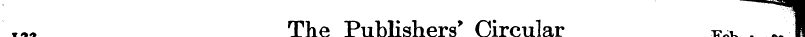l22 The Publishers * Circular Feb Igg j ...