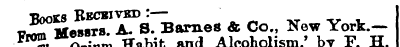 ¦ rJ "• ^ t Sesars ^JS Opium — . A Habit...
