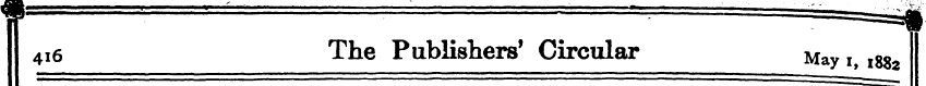 4i6 The Publishers' Circular May f l8g2