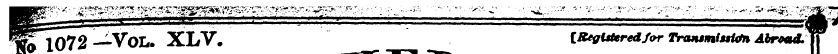 Wo 1072 —VOL. XLV. tBegUUredfor TrammtMt...