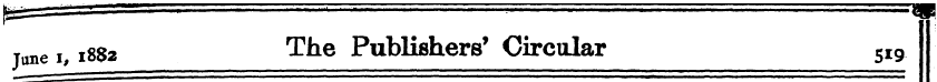 jane i, 1882 The Publishers' Circular 5 ...