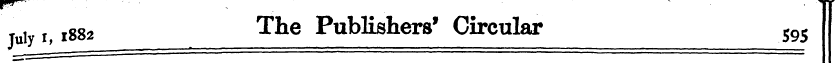 Ju]yI l882 The Publishers' Circular S9S