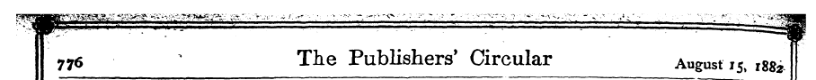 ;- ; y P ' " j 776 " The Publishers' Cir...