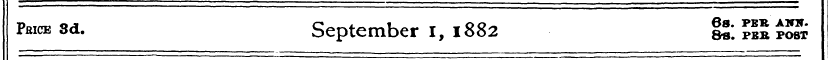 Para 3d. September I, 1882 |S; HI ££?