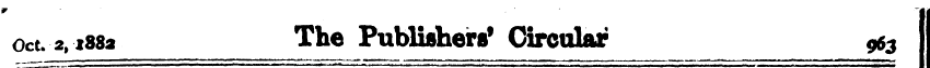 Oct. 2,188a The Publishers 9 Circular g$...