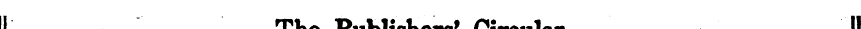 Oct. a188a The Publishers' Circular . * ...