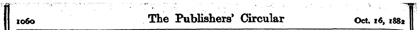 I06o The Publishers' Circular Oct. i«, 1...