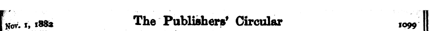 f Nov. ,(i88a The Publishers* Circular J...