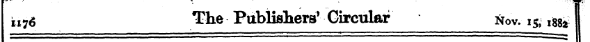 • - "IP lt76 The Publisliers* Circular »...