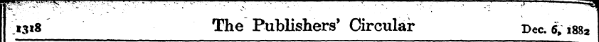 1318 The Publishers' Circular Dec. 5,:18...