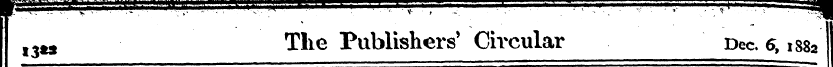 13ts The Publishers' Circular Dec. 5,188...