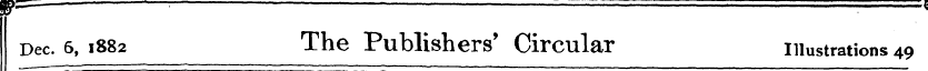 Dec. 6, 1882 The Publishers' Circular il...