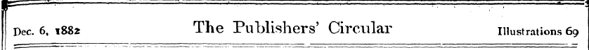 Dec. 6, 1882 The Publishers' Circular il...