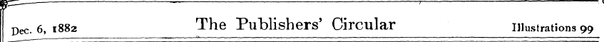 jT 1 ^ Dec. 6, 1882 The Publishers' Circ...