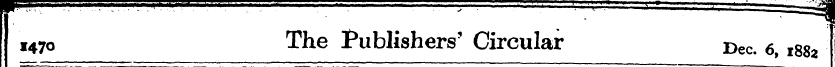 i47o The Publishers' Circular Dec. 6 > l...