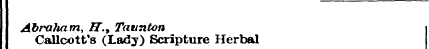 Abraha Callcott m, ' / s T ( ., Lady Tav...