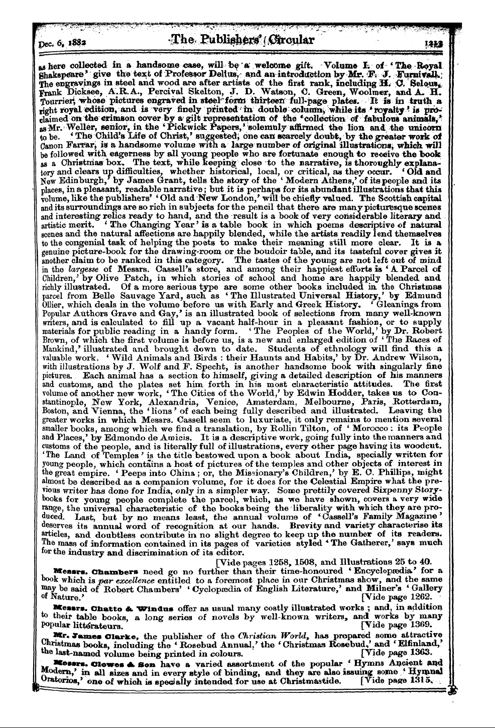 Publishers’ Circular (1880-1890): jS F Y, 1st edition - Fuvn Bent F Mr . Us N« - Some Nnmi Aoker...