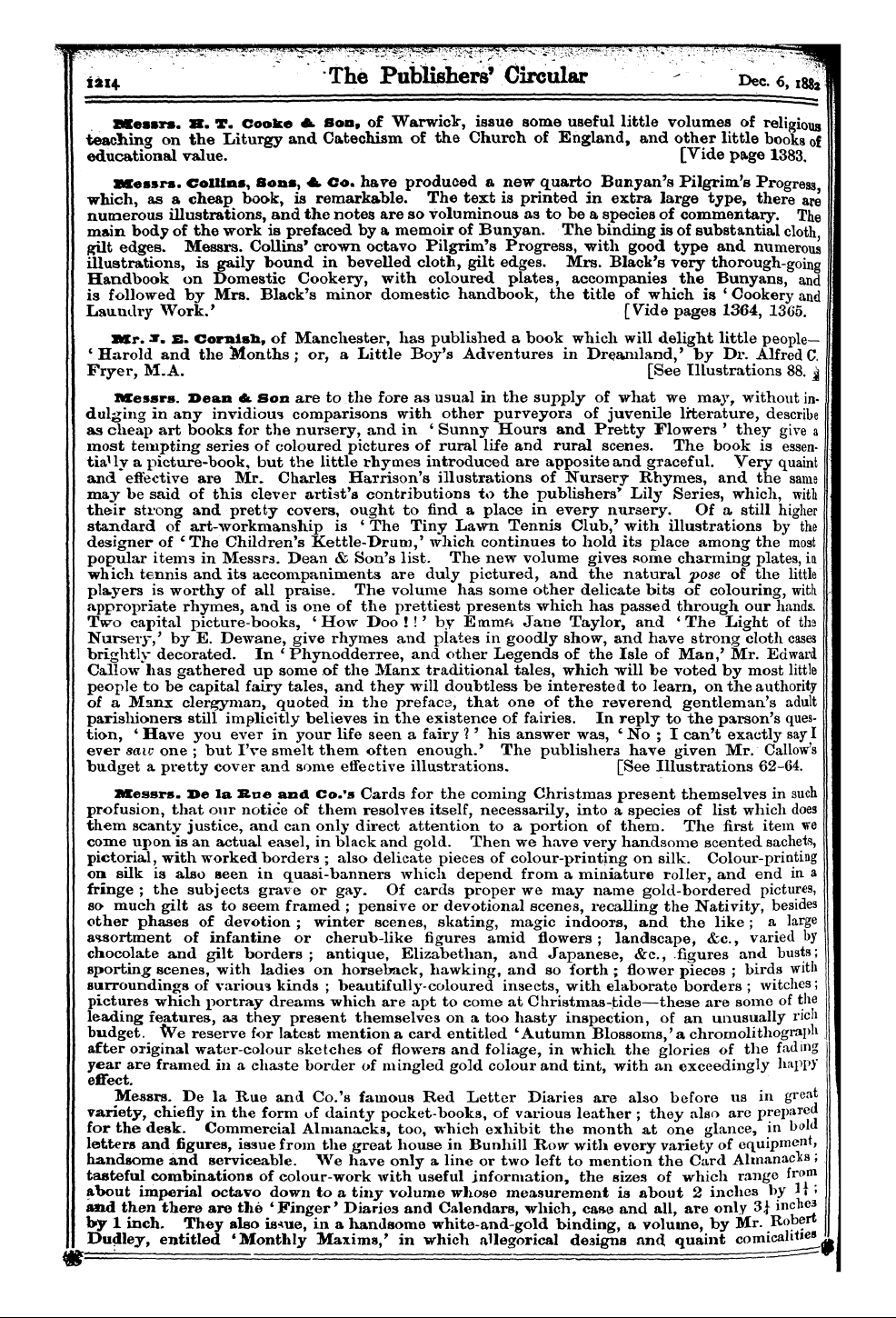 Publishers’ Circular (1880-1890): jS F Y, 1st edition - Fuvn Bent F Mr . Us N« - Some Nnmi Aoker...