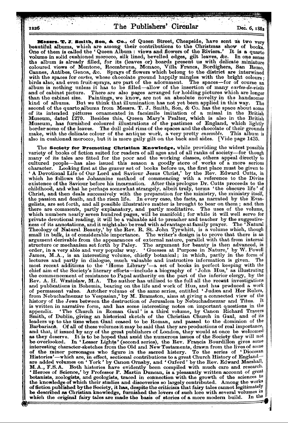 Publishers’ Circular (1880-1890): jS F Y, 1st edition - Fuvn Bent F Mr . Us N« - Some Nnmi Aoker...