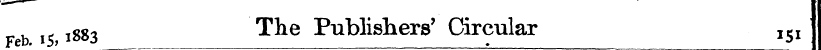 ^^^^^"^ V'l l8g . The Publishers' Circul...