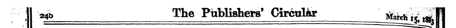 I _4b The Publishers' Circular ' ii&MM -...