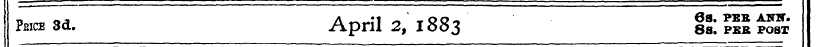 haaiSd. April 2, 1883 |£ ™ l 1£&