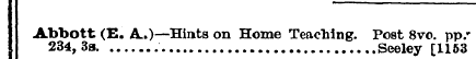 Abbott 234,3a (E. A..)—Hints on Home Tea...