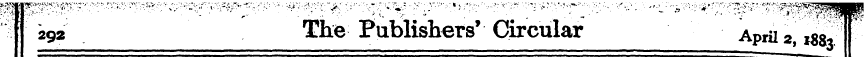 i92 The Publishers' Circular April 2, m ...