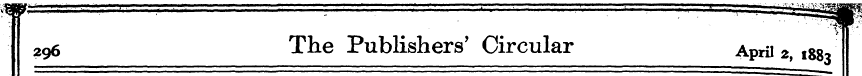 tit ~W 296 The Publishers' Circular Apri...