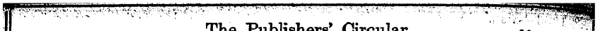 482 The PubHshersV Circular "WiSi iiil «...