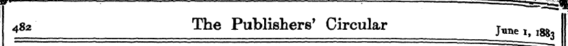 482 The Publishers' Circular Jime h igg ...