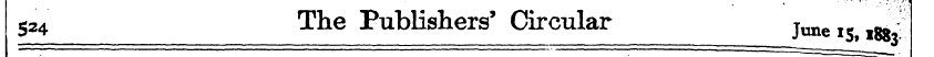 S 24 The Publishers' Circular J*** is. *...