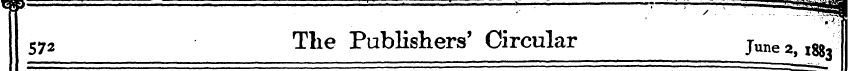m'ii i i ^ ^ 572 The Publishers' Circula...