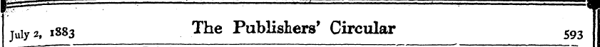 Wr rr- " : = ¦ ' ' ' «l juiy 2, 1883 The...