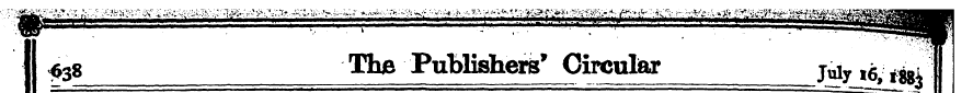 ^8 The Publishers' Circular J%i6;tgi r