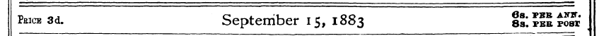 Paw* 3d. September 15, 1883 SSlm ^m