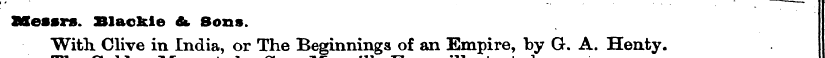 Messrs. Blaokie & Sons. ¦ With flBBBBk »...