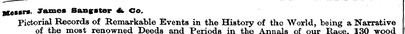 nletsrs. James Banister A. Co. Pictorial...