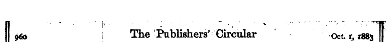tfo i The Publishers' Circular Oct. r, 1...