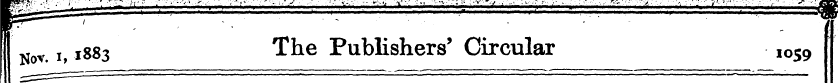 I i1883 ^ke Polishers' Circular 059 nov....