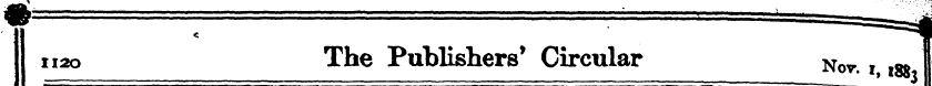 & . ' ' ' -- ssM 1120 The Publishers* Ci...