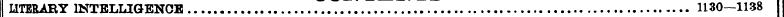 IITERARY INTELLIGENCE 1130—1138 PUBLISHE...