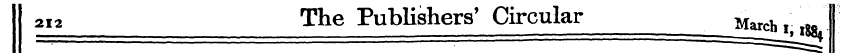 2i2 The Publishers' Circular March, & __...
