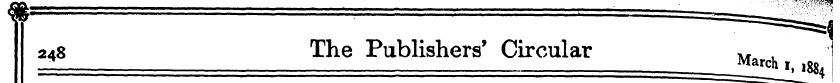248 The Publishers' Circular * March . ,...