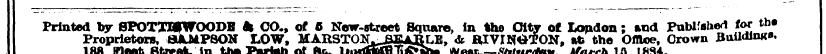 Printed Proprietors bjr 8POTTMWOODB , aJ...