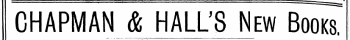 CHAPMAN & HALL'S New Book&