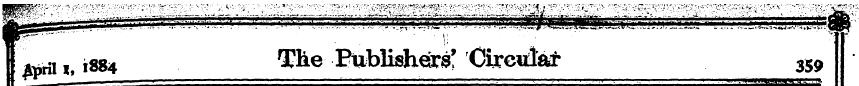 #hi t, 1884 93te- Publisher^ Circular 35...