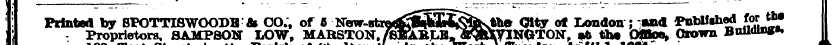 I Printed by BPOTTI8WOODH & GO., of fi N...