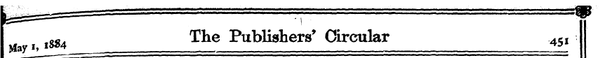 ,>«,„ The Publishers* Circular acX
